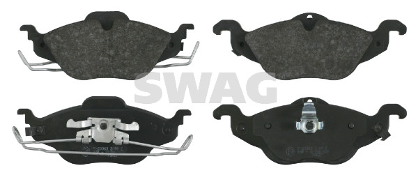 Kit pastiglie freno, Freno a disco - 40 91 6233 SWAG